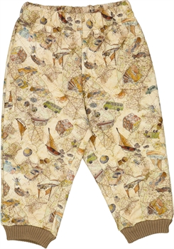 Wheat Thermo Pants Alex - Holiday map